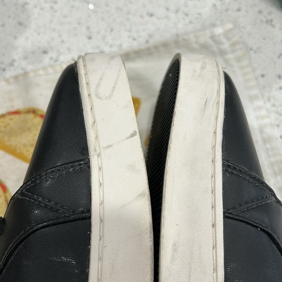 Thousand Fell Men's Lace Up Sustainable Bio Minimalist Sneakers in Black - 12 - Picture 9 of 12